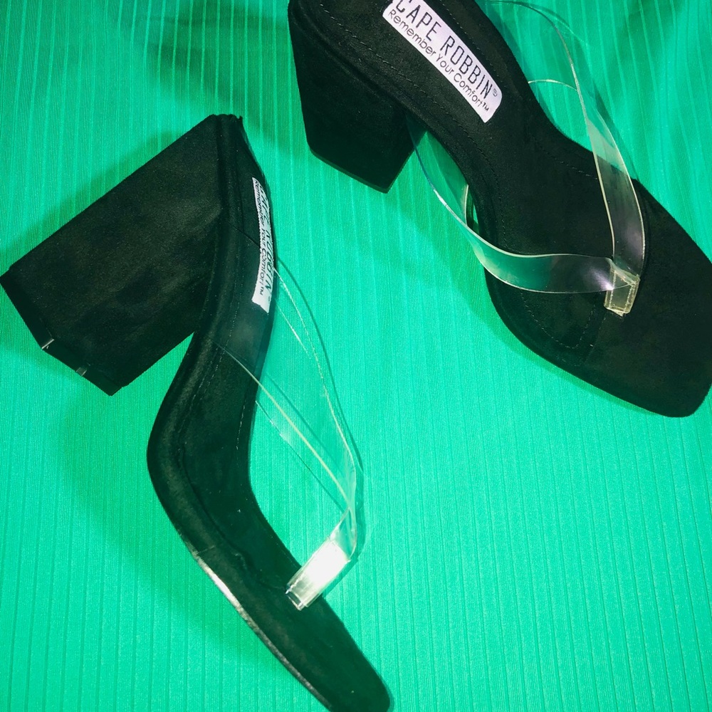 Black heels
